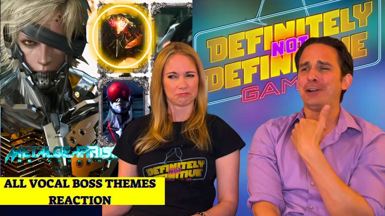 Metal Gear Rising All Vocal Boss Themes Reaction