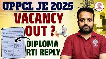 UPPCL JE New Vacancy 2025 | UPPCL JE | UPPCL JE Vacancy | UPPCL JE 2025 | UPPCL JE Notification 2025