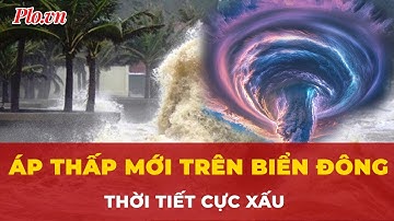 Hãi hùng trước vùng áp thấp mới gây gió mạnh và biển động trên Biển Đông | Thời sự