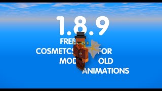 HOW TO INSTALL FREE COSMETICS FOR OLD ANIMATIONS MOD [MINECRAFT FORGE] screenshot 5