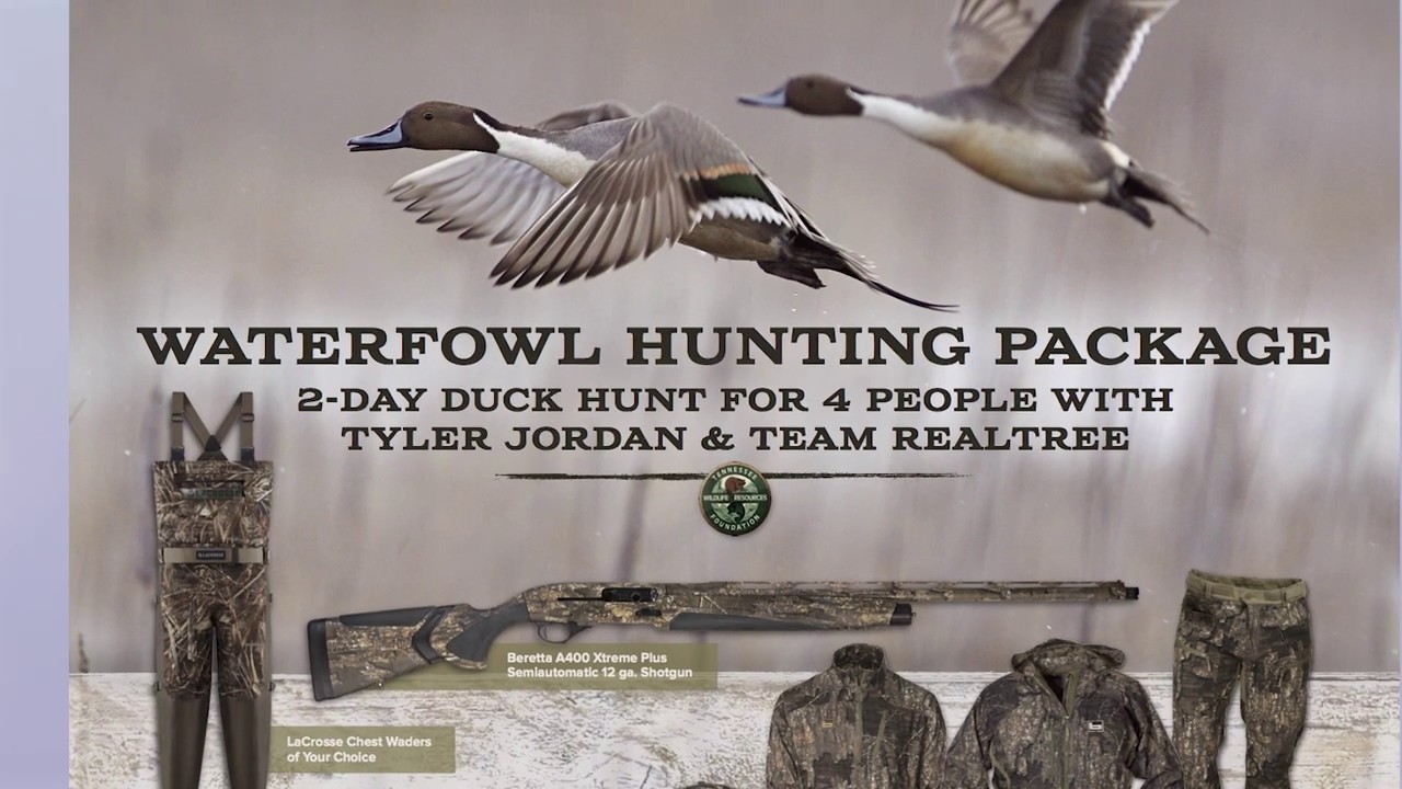 Hunting Package Raffle TN Waterfowl Hunting Package - 2020 Conservation Raffle - YouTube