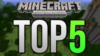 Top 5 Minecraft Xbox 360 Structures - STADIUMS / ARENAS