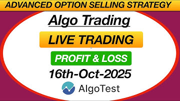 Algotest Option Selling strategy | Sensex Expiry Full Day P&L Report #algotest