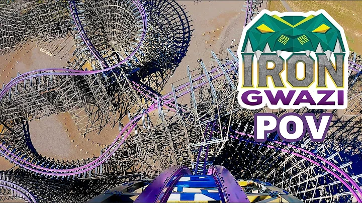 Iron Gwazi Front Row POV Busch Gardens Tampa New f...