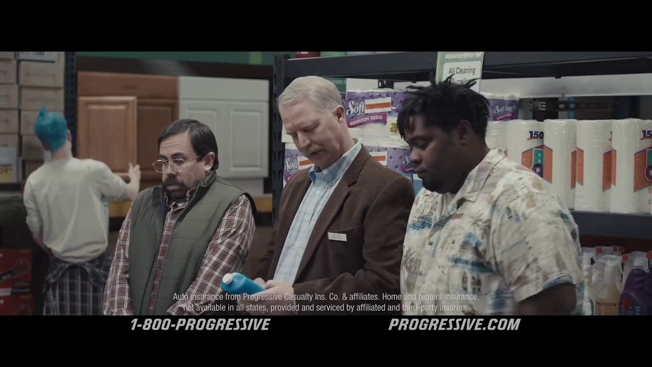 Progressive Commercial with Blue Hair Guy - wide 4