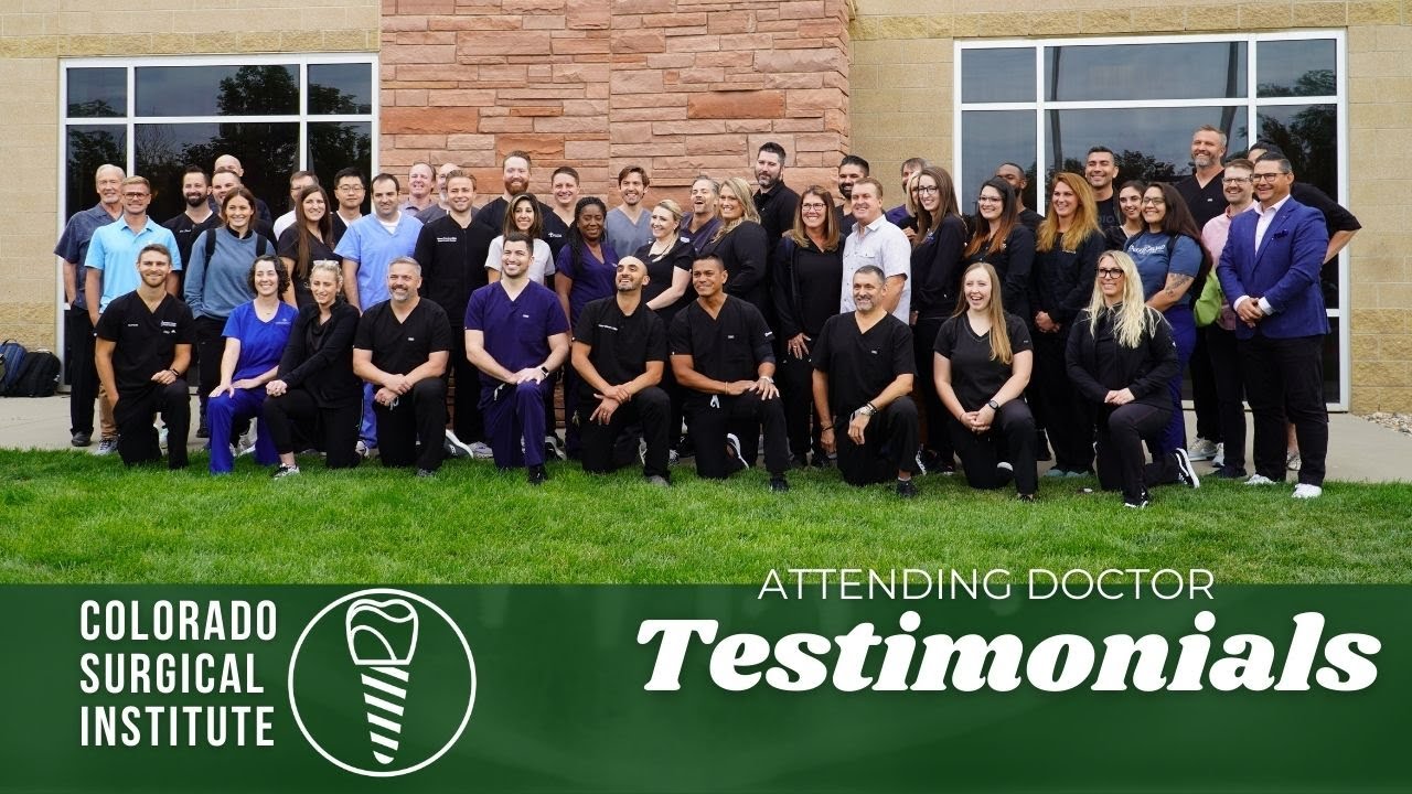 Attending Doctor Testimonials Discover the Impact of Colorado Surgical