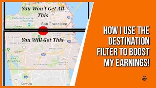 How Uber Drivers Can Use Destination Filters to Make More Money