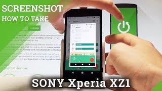 How to Take Screenshot in SONY Xperia XZ1 - Capture Screen |HardReset.Info How to Take Screenshot in SONY Xperia XZ1 - Capture Screen |HardReset.Info