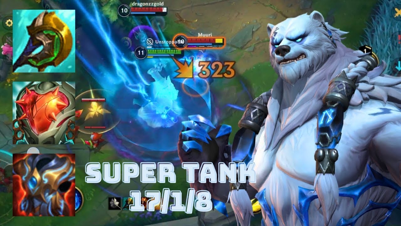 Wild rift: Volibear jungle gameplay (best item builds and runes)