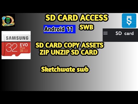Android 11 SD card copy paste in sketchware