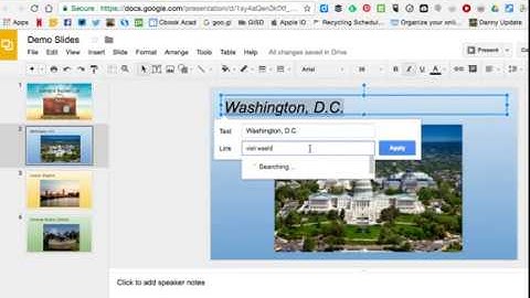 Shortcut for Adding Hyperlinks to Google Docs & Slides