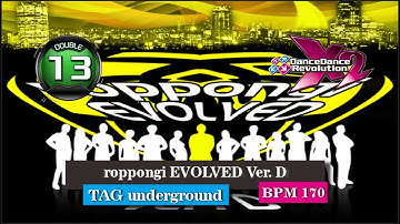 [PIU vs DDR] REMIX - roppongi EVOLVED (Ver. D) D13