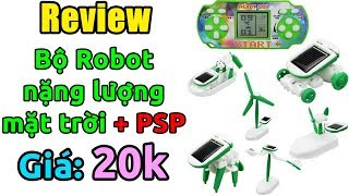Trên tay Robot chạy năng lượng mặt trời và máy chơi game PSP screenshot 3