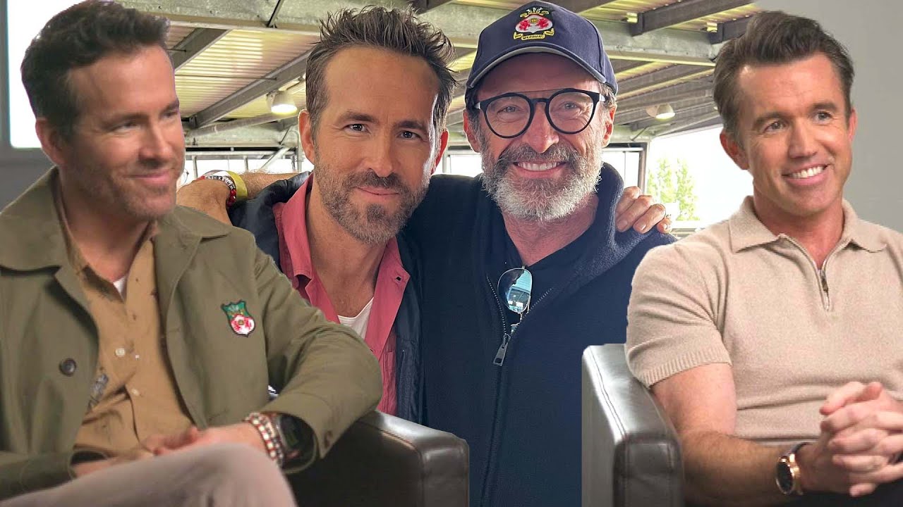 Ryan Reynolds and Rob McElhenney Talk About Hugh Jackman's Envy of Their Bromance