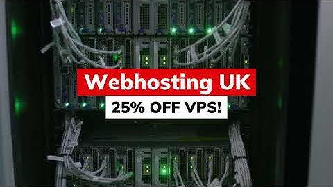 25% Off VPS Hosting at Webhosting UK Today
