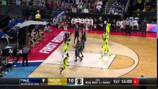 Yale vs. Baylor: Johnathan Motley and-one