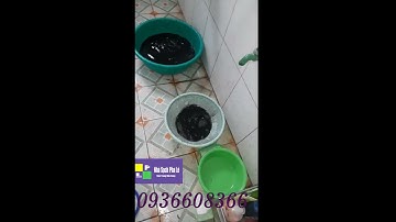 Sục Rửa Vệ Sinh Đường Ống Dẫn Nước Sinh Hoạt