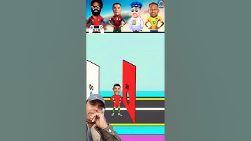 "Perfect Pitch: Ronaldo’s Epic Jump with MrBeast, #shorts #futbol #quiz #funny #messi #animation