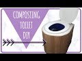 DIY Urine Diverting Compost Toilet Build | RV or Van Build | Turn a Bucket Into a Toilet