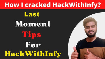 hackwithinfy preparation | last moment tips | How I cracked hackwithinfy? | #infosys2023