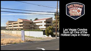 Las Vegas Fire Audio: 2-Alarm Condo Fire on 114 Degree Day 7/9/2021 [Nevada]
