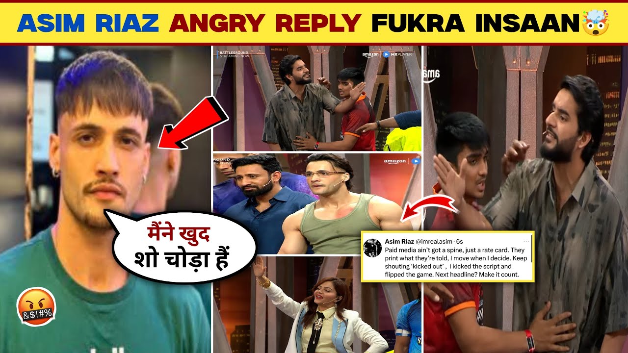 Asi Riaz Dsb OMG! 🤯 Asim Riaz FIRST REACTION On after throughout Battleground | Asim ...
