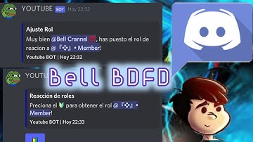 Reacion Roles Button BDFD
