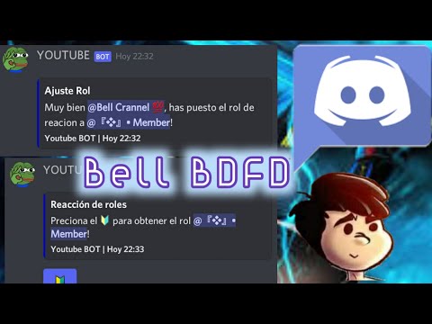 Reacion Roles Button BDFD