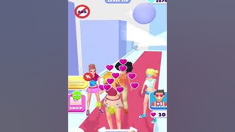Makeover Run All Levels Android,iOS Gameplay Level #217, 218 #shorts