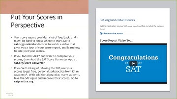 Understanding and Using PSAT NMSQT and SAT Scores for Idaho Parents and Students