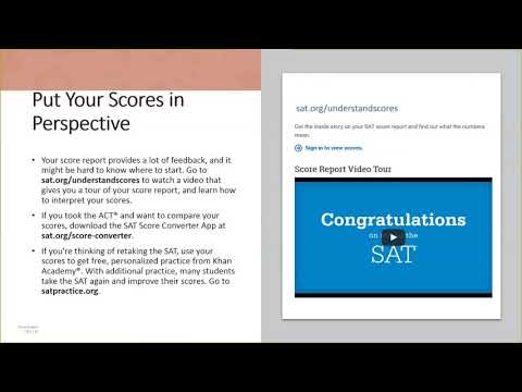 Understanding and Using PSAT NMSQT and SAT Scores for Idaho Parents and Students