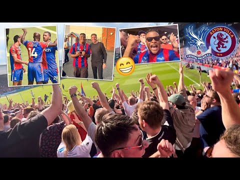 CRYSTAL PALACE 5-0 ASTON VILLA VLOG *MATETA GRABS A HATTRICK AS WE CRUISE TO FINISH IN THE TOP 10 🦅*