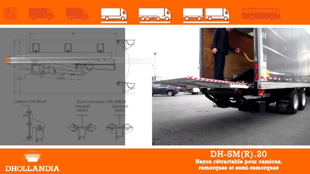 Hayon élévateur Dhollandia DH SMR YouTube