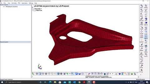 Model Editing using LS-PrePost | LS-PrePost Tutorial  | LS-DYNA | ANSYS |  Kaizenat Technologies.