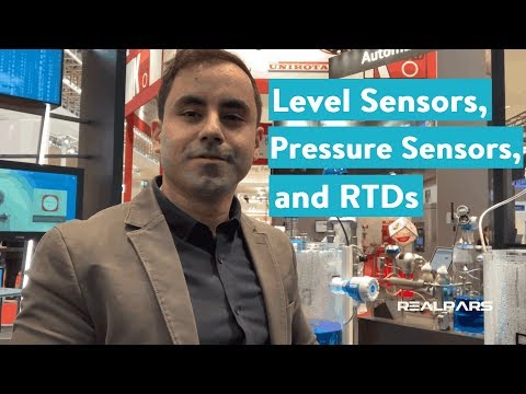 How Level Sensors, Pressure Sensors, and RTDs  work (Practical application