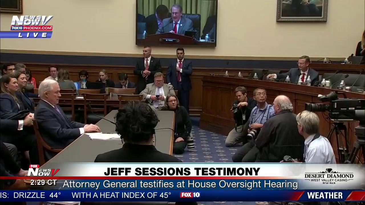 FNN: Attorney General Jeff Sessions testifies at Oversight Hearing