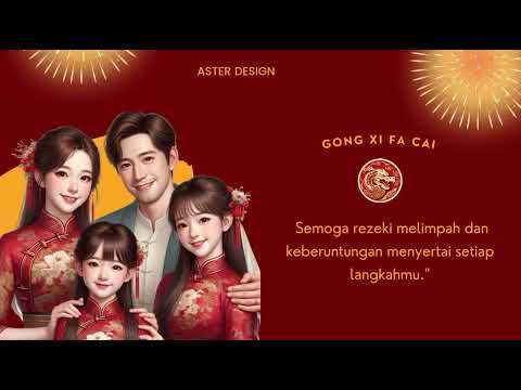 Video Ucapan Tahun Baru Imlek 2024- Jasa Pembuatan Video Ucapan Imlek 2024- Happy Chinese New Year