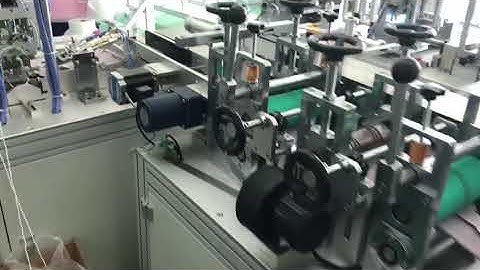 fully auto fish type mask making machine