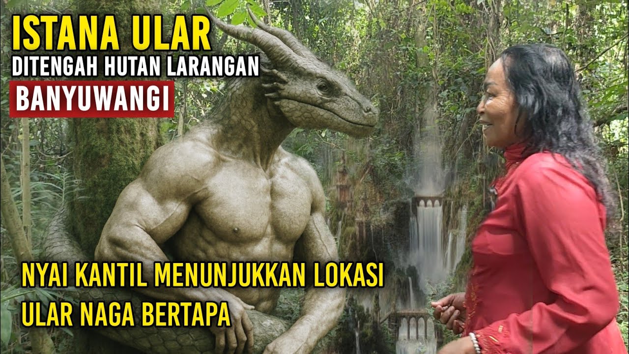 Ngeri !! Nyai Kantil menunjukkan lokasi Istana Ular bertapa ditengah Hutan Larangan Banyuwangi