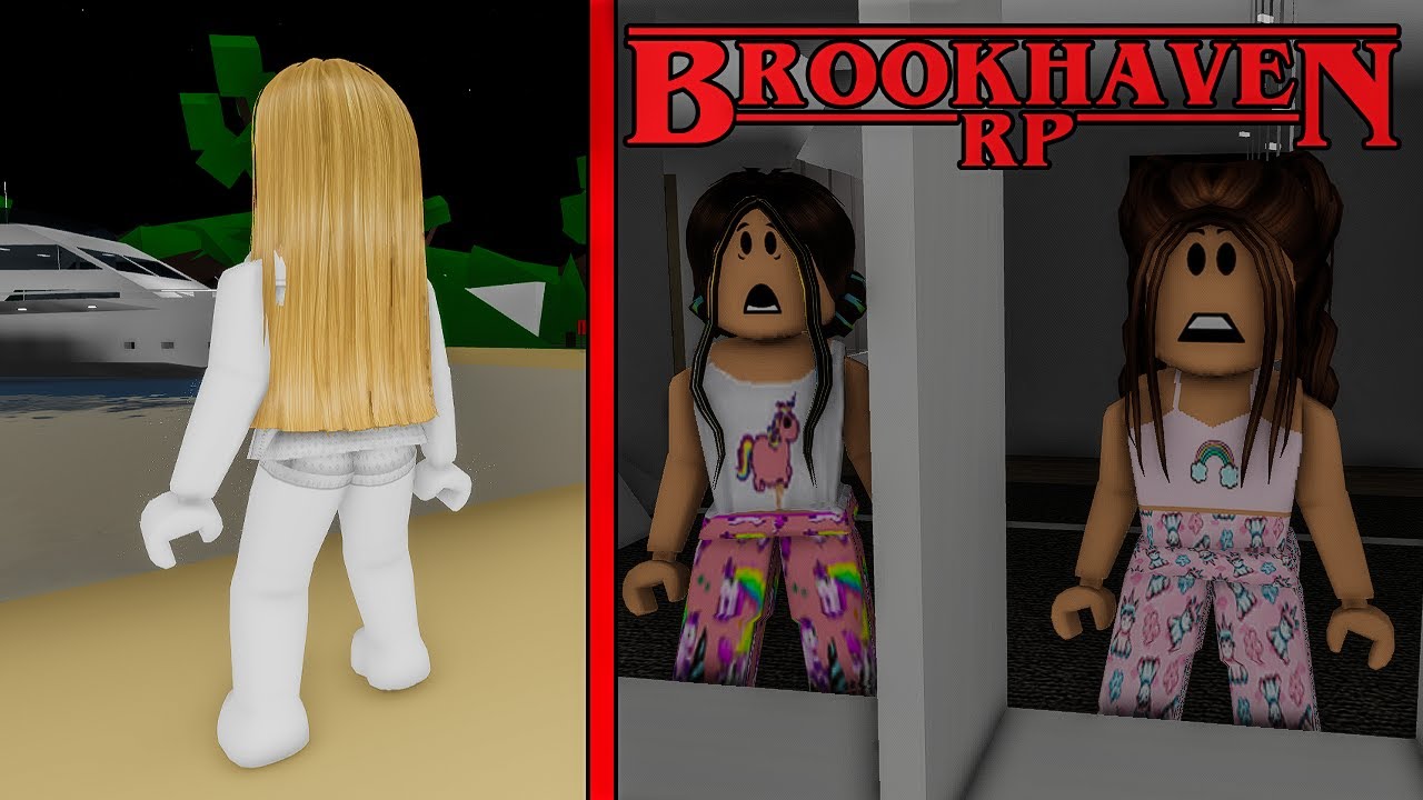 LA DAME BLANCHE DE 23H23 SUR BROOKHAVEN 🏡 RP ! Roblox horror movie