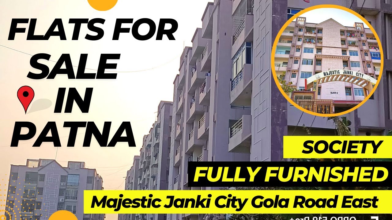 Fully Furnished Flat for sale in Gola Road East in Patna Majestic Janki