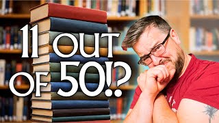 I Was Wrong About the 50 Greatest Books of All Time (And I'm Mortified)