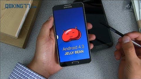 Samsung Galaxy Note 3 Unboxing and First Impressions