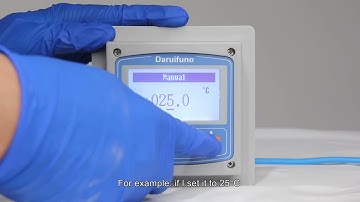 Daruifuno pH controller temperature control relay function introduction