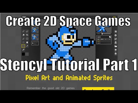 How to Make Your Own Space Game? Stencyl Tutorial Part 1 - Introduction