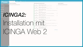 Icinga2 Und Icinga Web2 Installieren - Tutorial Deutsch
