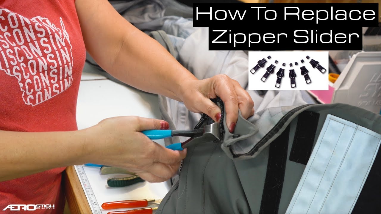 How to Replace the Zipper Slider on an Aerostich Suit 