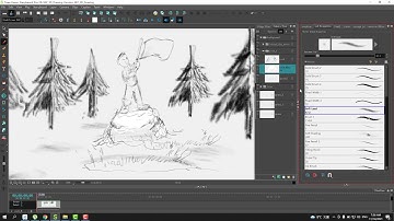 3D sketching in Storyboard Pro
