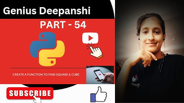 Create a function to find square and cube and call it in Python