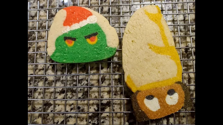 Grinch and Max Slice & Bake Christmas Cookies